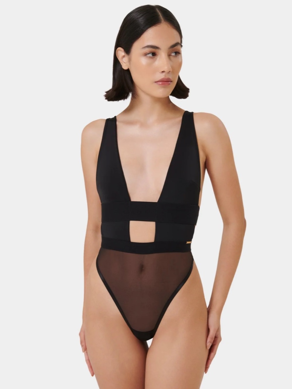 NWT Bluebella Topaz Strappy Sheer Bodysuit